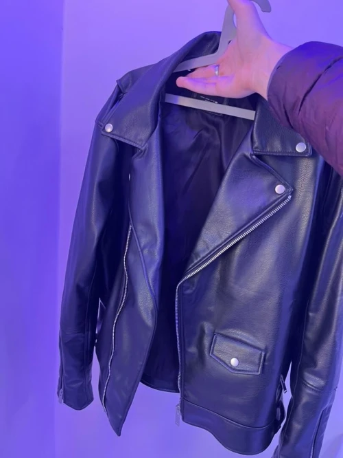 Veste cuir ZARA d'origine