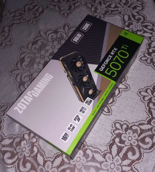 ZOTAC RTX 5070 TI SOLID CORE 16GB VRAM