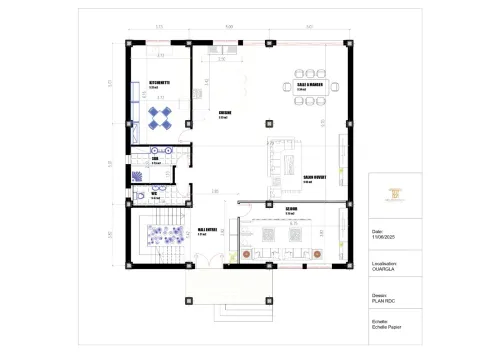 Conception de Plan Architecture 2D