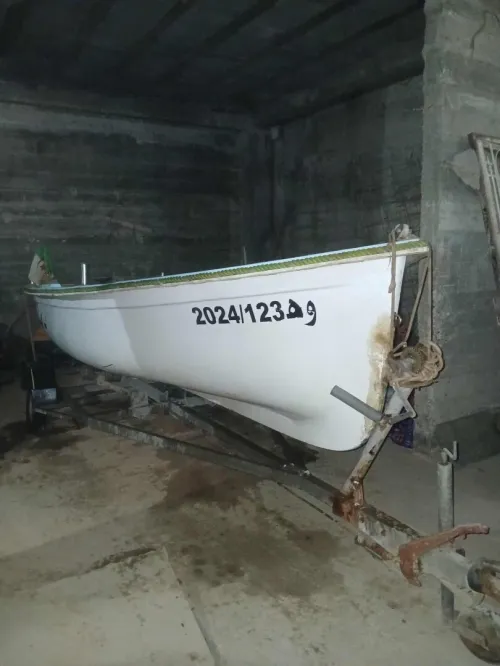 Vends barque 4.20m année 2024+ Moteur 8cv année 2024+ remorque