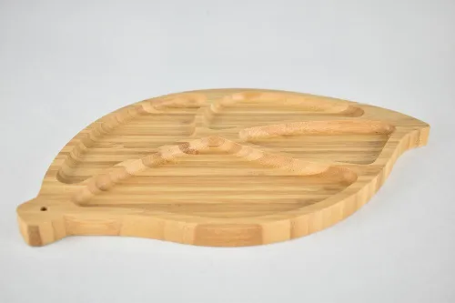 ASSIETTE PRÉSENTATION EN BOIS DIM 33*21.5CM 4624-11