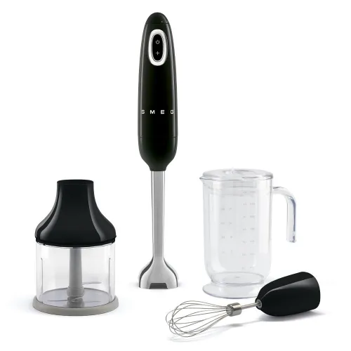 BRAS MIXEUR SMEG 3EN1 NOIR HBF03BLEU
