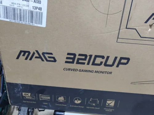 MSI MAG 321CUP 4K UHD 32"