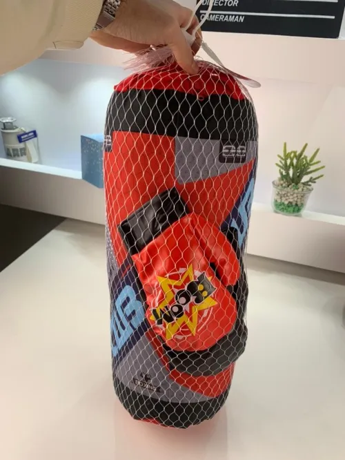 Ensemble de Boxe pour Enfants Sac de Frappe Suspendu avec Gants Jeu de 3 Pièces طقم كيس ملاكمة 3 قطع