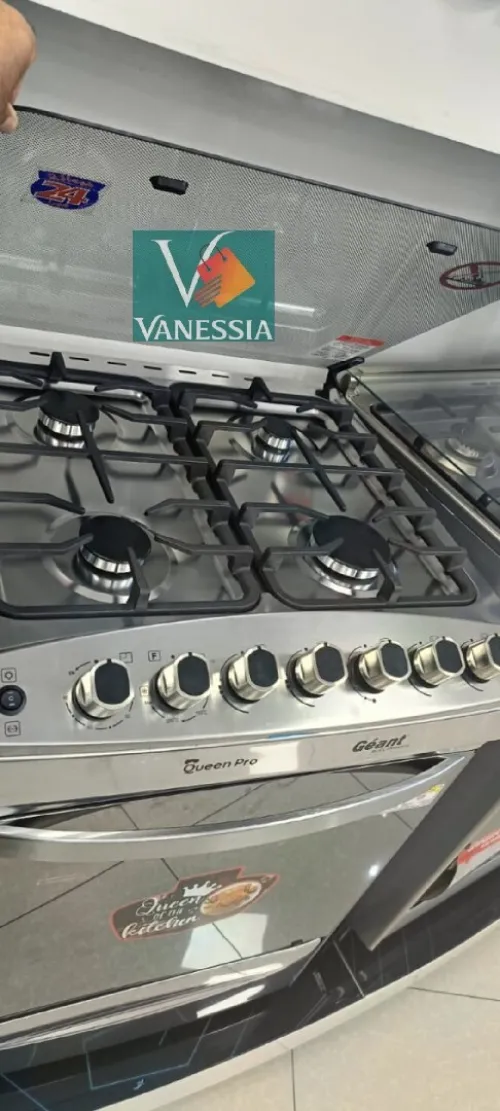 Cuisinière Géant Queen Pro Ventiller Inox 