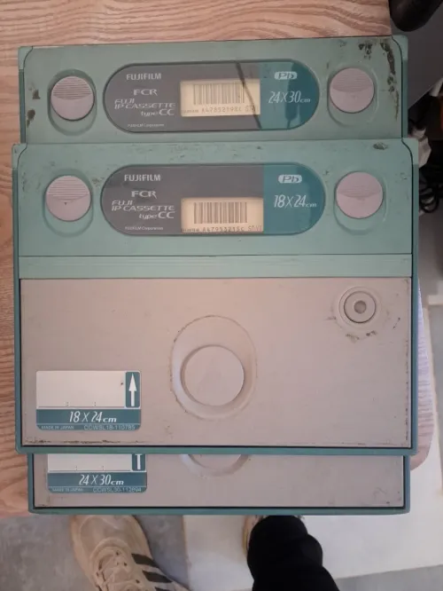Cassettes radiologie fuji et agfa 