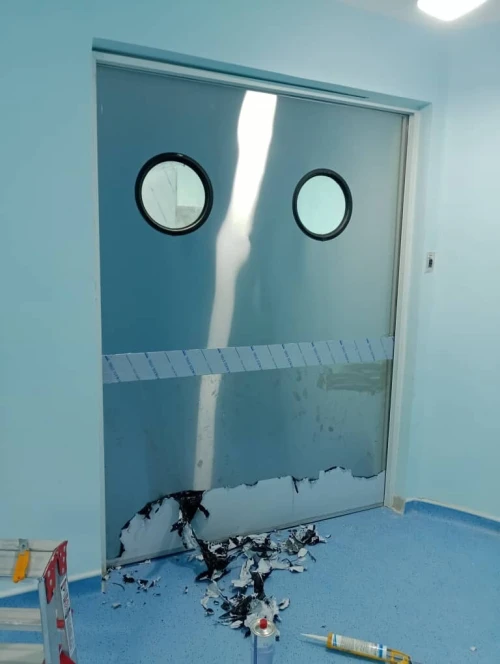 Porte bloc opératoire 