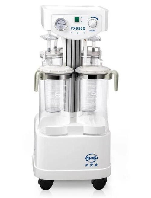 Aspirateur chirurgical mobile 2x2,5 L 2x4 L