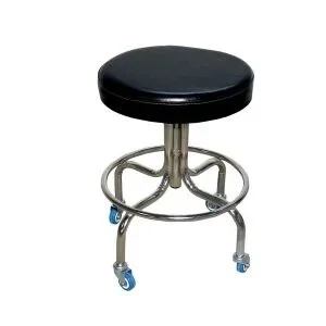 TABOURET PIVOTANT REGLABLE EN HAUTEUR A VIS/ SANS DOSSIER