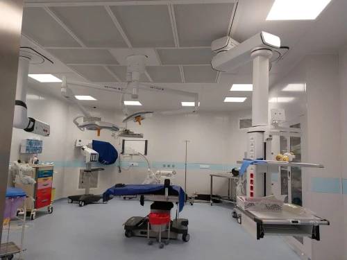 Bras d'anesthési et chirurgie 