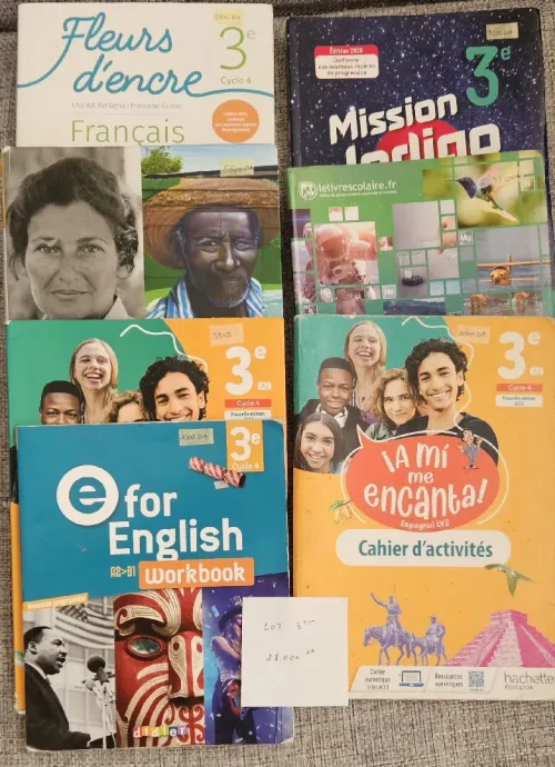 Lots des livres collège LIAD
