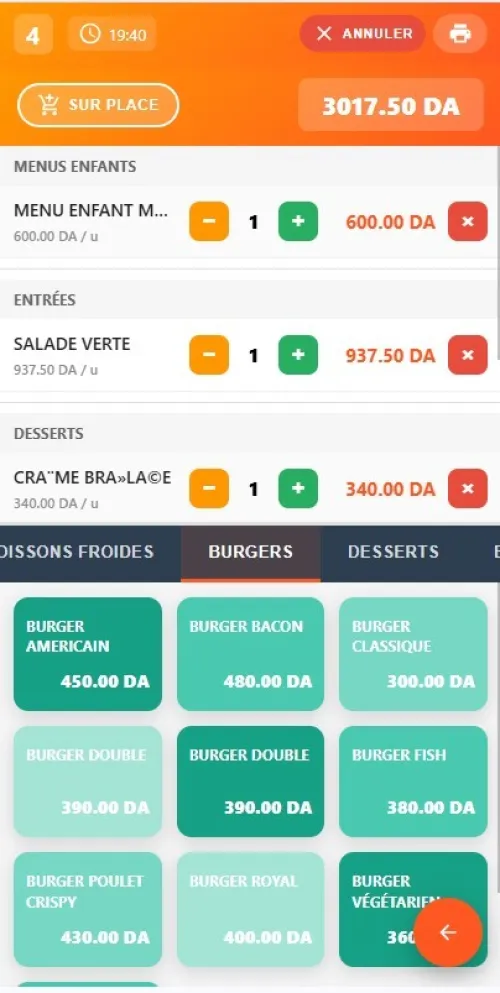 Logiciel de resto - pizzeria - Snack ...