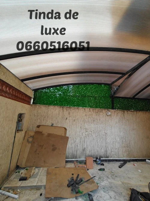 Fabrication Tinda & Toiture Polycarbonate