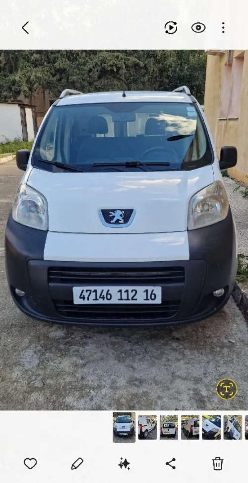 Peugeot Bipper 2012 Tepee