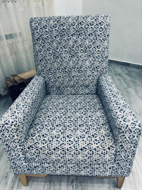 Salon bleu roi