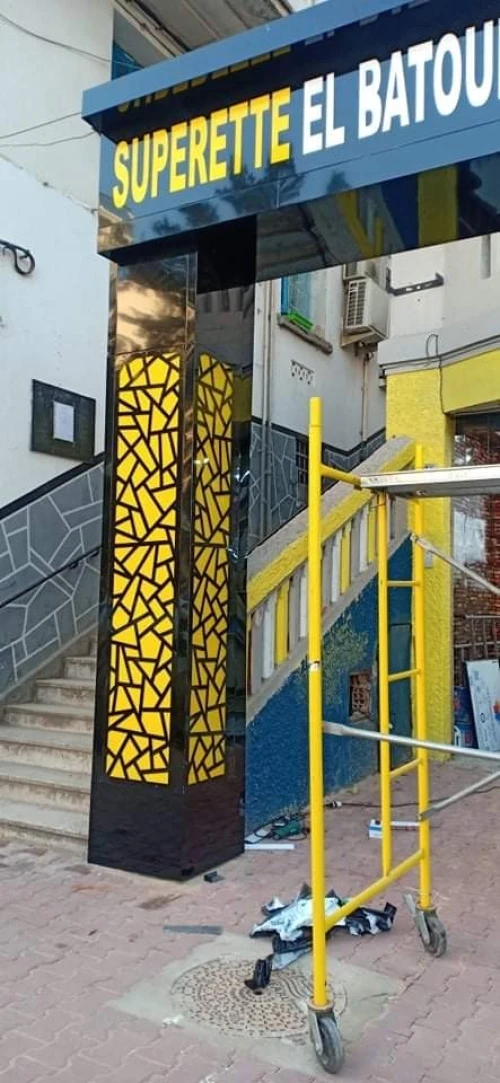  Habillage façade en alucobond lalico laluco Alucobonde