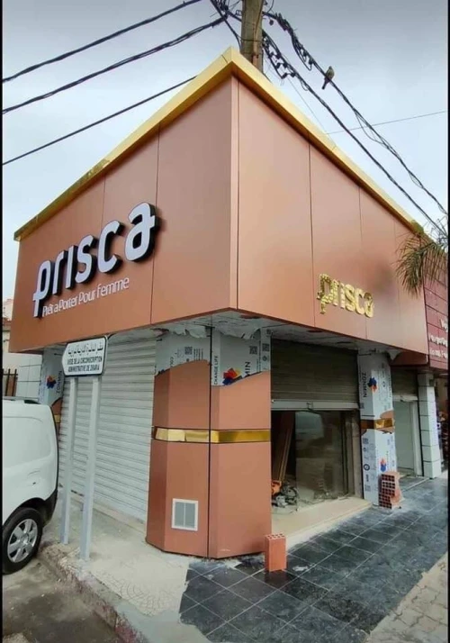  Habillage façade en alucobond lalico laluco Alucobonde