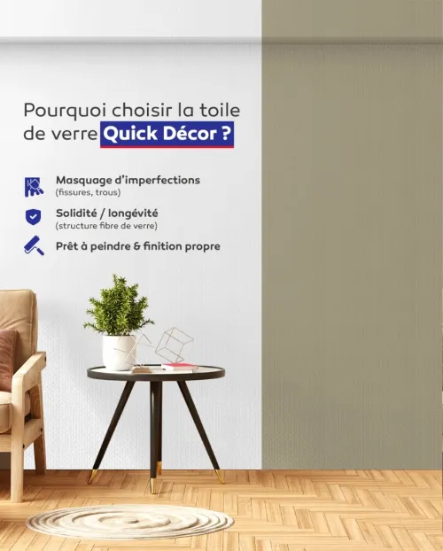 Toile en fibre de verre | Cache misere | Scandatex