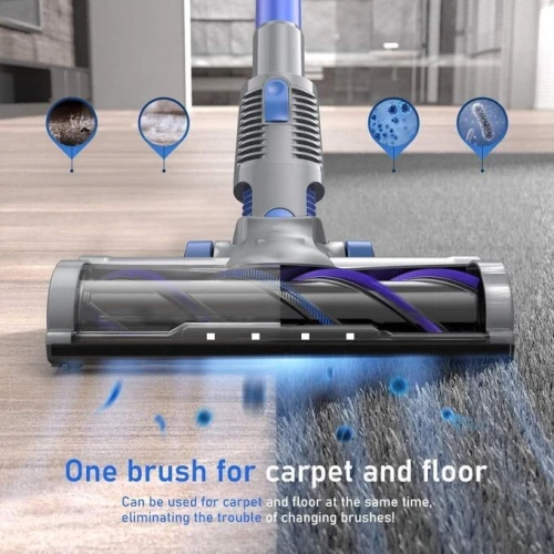 Multismart Aspirateur Balai flex Sans Fil 2-en-1 avec Écran Tactile Aspirateur Sans Fil Maniable 