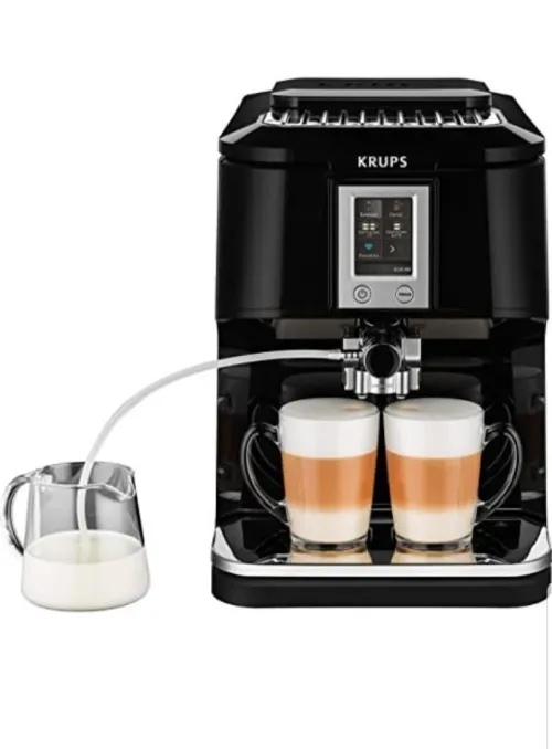 Krups eA8808 2 en 1-touch machine capuucino 1,7 l (noir)