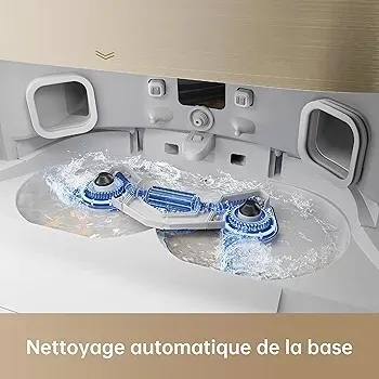DREAME X40 Ultra Complete Robot Aspirateur avec Serpillière amovible et relevable