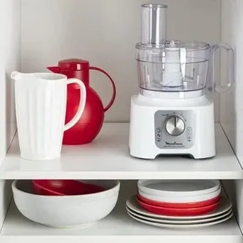 Moulinex doubleforce Hachoir électrique compact 2,2 L 