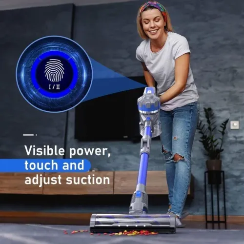 Multismart Aspirateur Balai flex Sans Fil 2-en-1 avec Écran Tactile Aspirateur Sans Fil Maniable 
