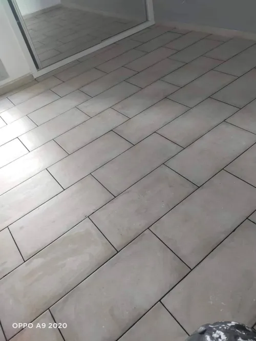 Une équipe d'ouvriers du bâtiment