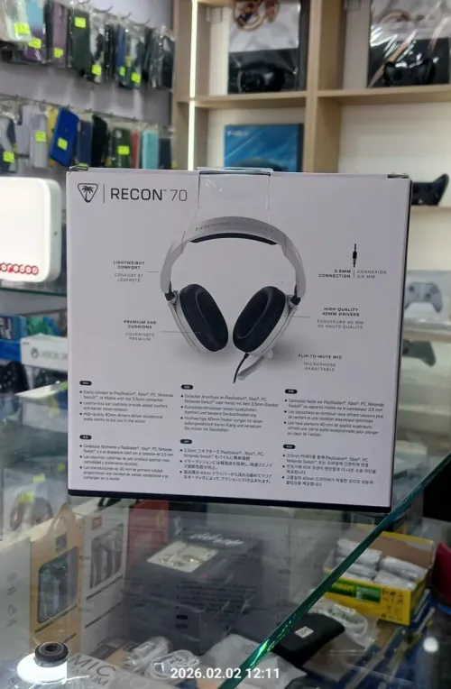 CASQUE TURTLE BEACH RECON 70 BLANC