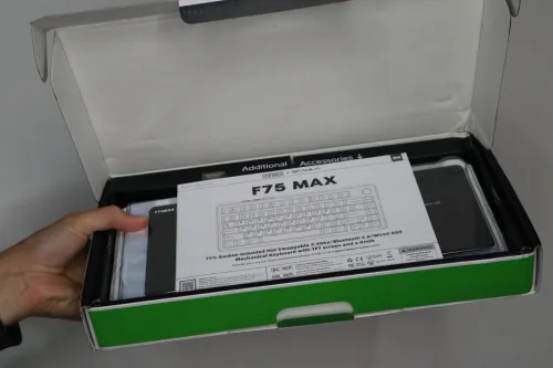 Keyboard aula f75 max جديد وغير مستعمل 