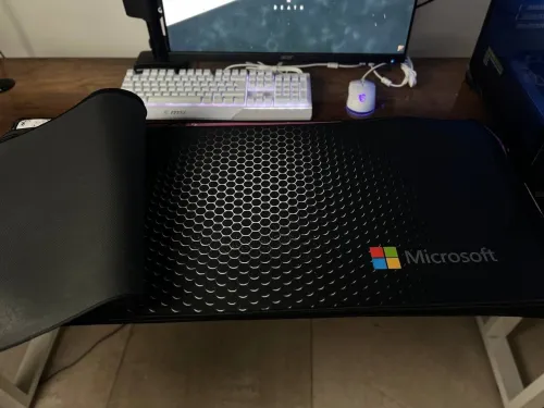 Tapis de Souris Gamer XXL 900x400x2mm  Grand Tapis de Bureau pour Clavier et Souris