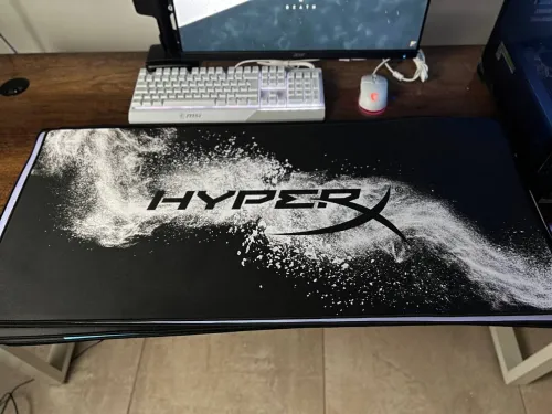 Tapis de Souris Gamer XXL 900x400x2mm  Grand Tapis de Bureau pour Clavier et Souris