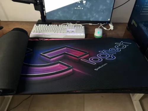 Tapis de Souris Gamer XXL 900x400x2mm  Grand Tapis de Bureau pour Clavier et Souris