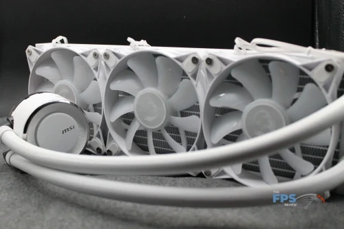 VENTILATEUR WATER COOLING MSI MAG CORELIQUID E360 WHITE
