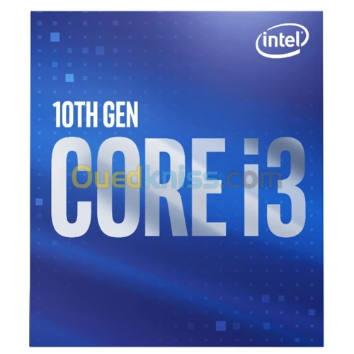 processeur INTEL 1200 I3 10100F 4-COEURS 8-THREADS 3,6GHZ 6MO DE CACHE 65W BOX