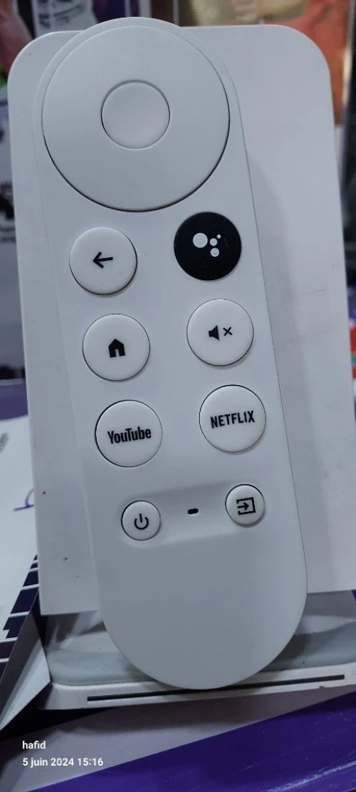 Télécommande Google 