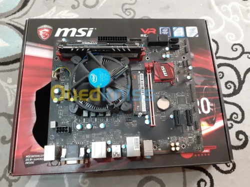 KIT: MSI B250 M GAMING PRO + I5 7400 + CPU FAN