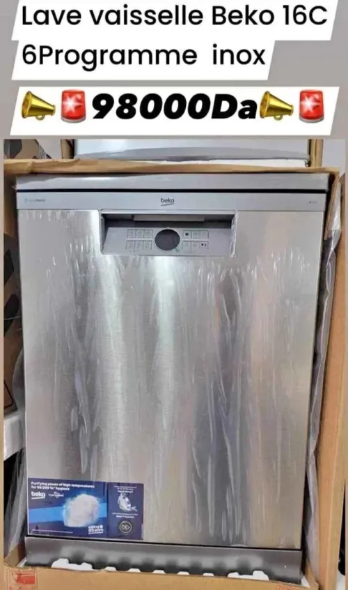 PROMO Lave vaisselle Beko 16 Couvert INOX