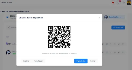 برنامج خاص بالدفع الإلكتروني TPE ET CODE QR