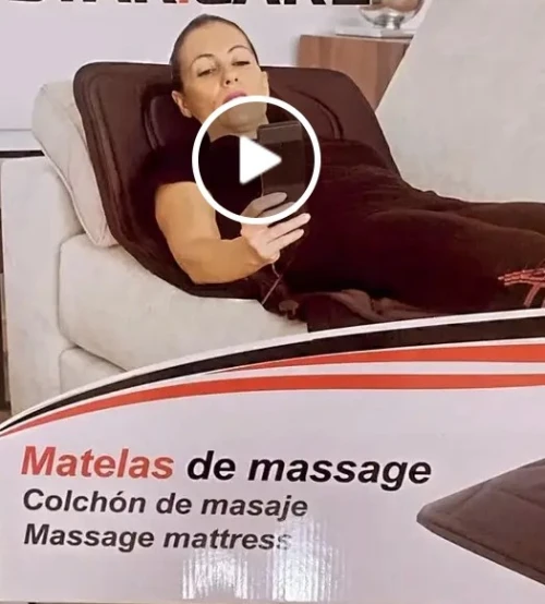 Matela et siège de massage lux