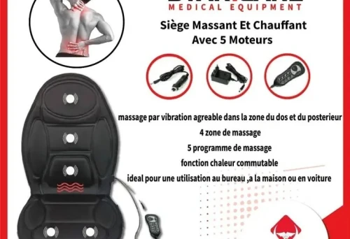 Matela et siège de massage lux