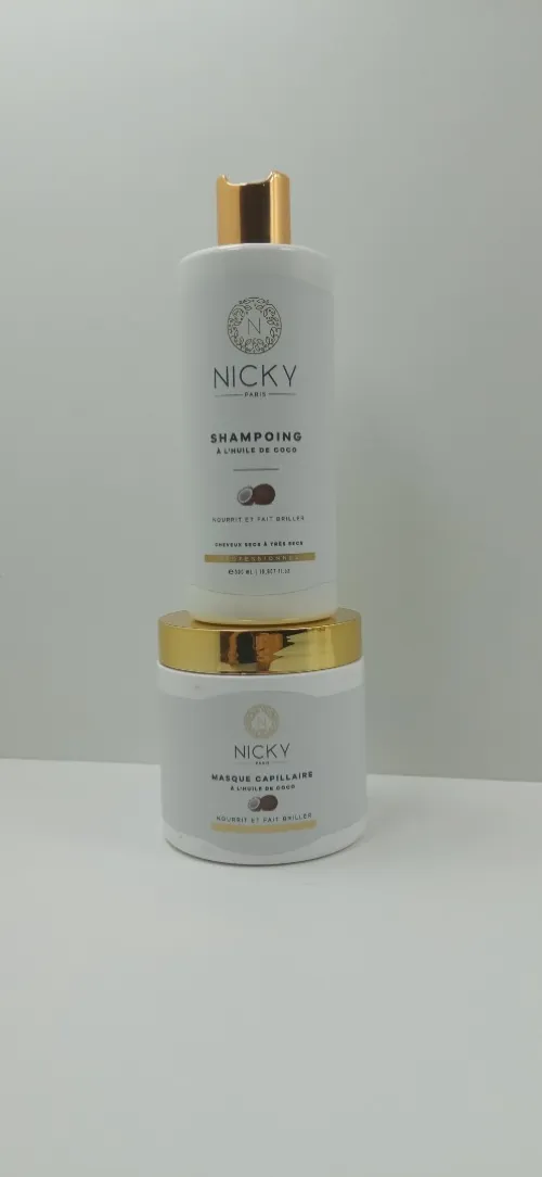 Nicky Paris Shampoing et crème pour soins capillaire 