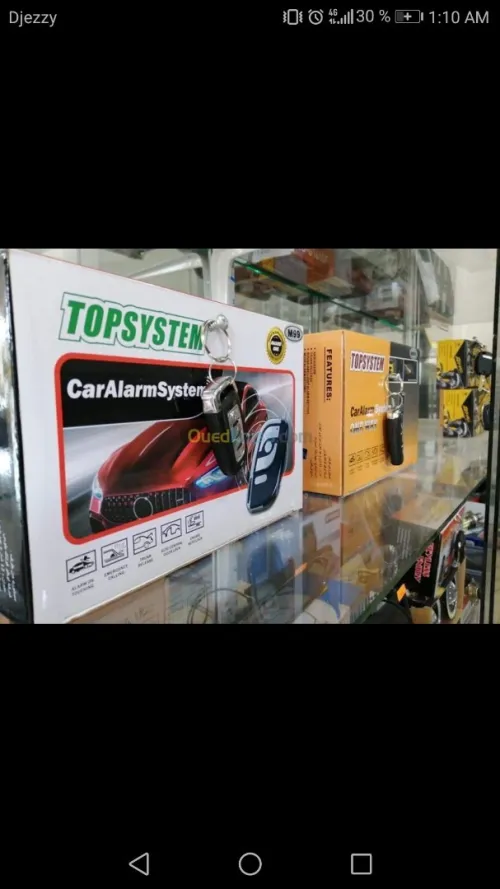 Électricité auto alarme 