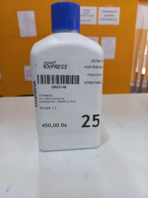 Silicate de sodium liquide سيليكات الصوديوم سائلة