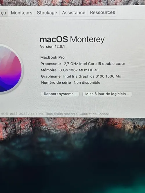 Macbook pro 2015