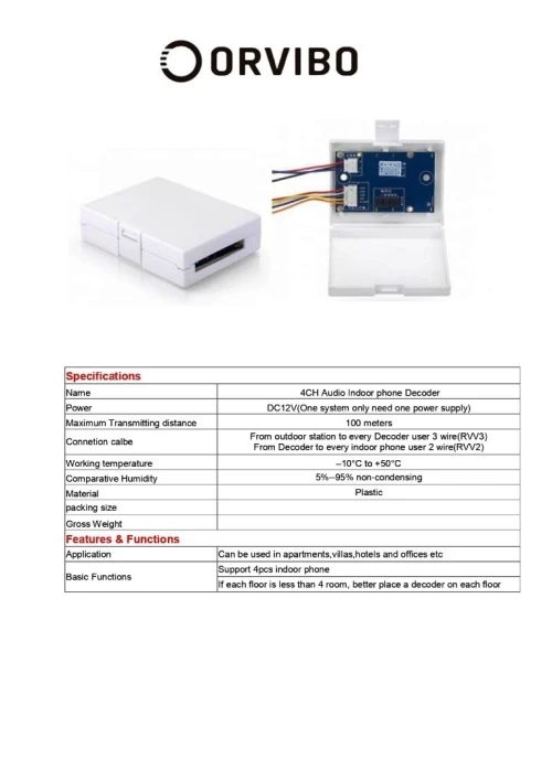 Interphone pour AADL et promoteurs immobiliers