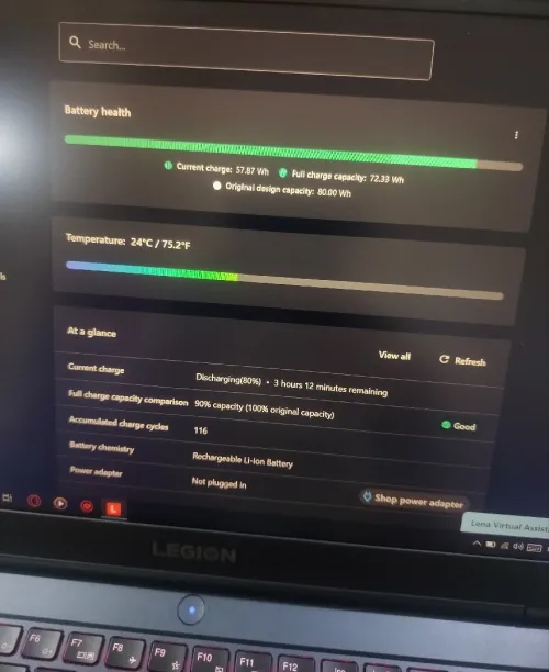 Lenovo Légion Ryzen 7 5800H rtx 3060
