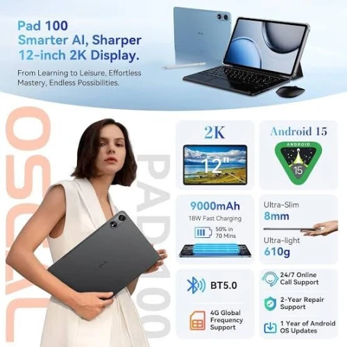 Blackview OSCAL PAD 100 12-INCH 8GB/256GB  9000mAh