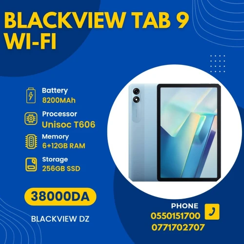 BLACKVIEW TAB 9 WI-FI  6GB+12GB  8200mAh  10-INCH