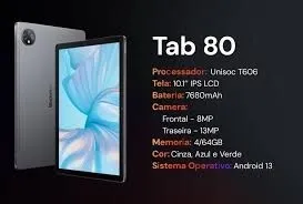 BLACKVIEW TAB 80 4GB/128GB  7680mAh  10,1 inch